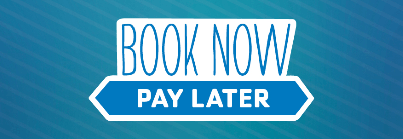 Book now and pay later